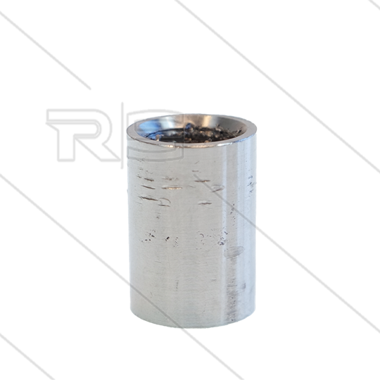 Muffe - Edelstahl - 1/8&quot; IG - rund