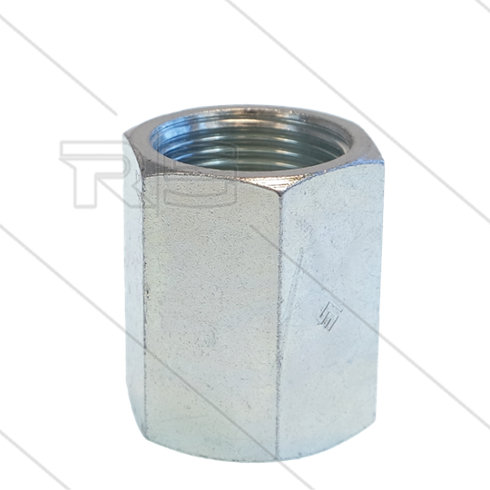 Muffe 2 x 3/4&quot; IG - mit Sechskant