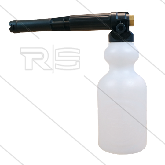 LS12 - Schaumlanze - schwarz mit Flasche 2 Ltr - Düse 1,8mm - 90 bis 200 Bar - 15 bis 21 l/min