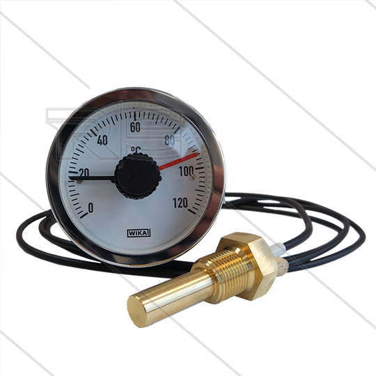 Thermostat einstellbar - SC15 - 0 bis100°C - capillair L=4000mm - Fühler 3/8" AG - 250V - 5A