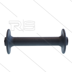 Nylon Rolle Schlauchgleiter Type A / AX - L=122mm