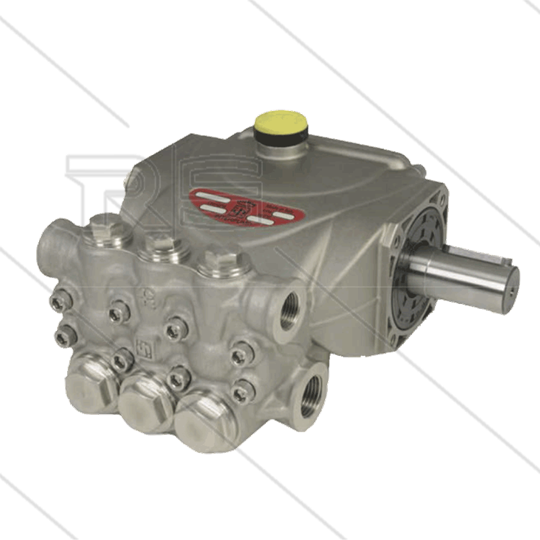 SS1C1511 Hochdruckpumpe Edelstahl - 11 l/min - 150 Bar - 1750 U/min - 3,15 kW - max 85°C - Welle R