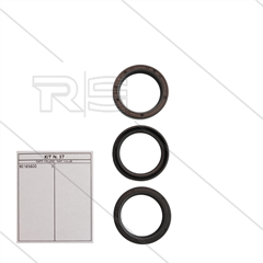 Kit 37 - Satz Öldichtungen Ø32mm (3x) - Serie 69 + 69 HT + 75