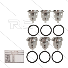 Kit 228 - Ventilsatz (6x) - Serie 66SS