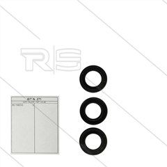 Kit 271 - Satz Öldichtungen Ø15mm (3x) - Serie 58(E2) + 59(E3) + C2W + C3W