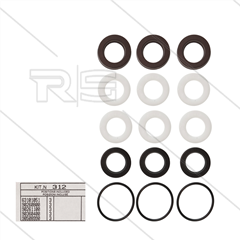 Kit 312 - Manschettensatz Ø15mm für 3 Plungers - Serie 53