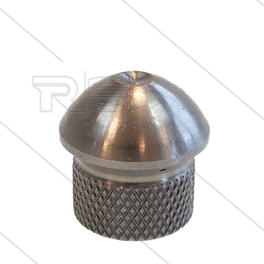 Rohrreinigungsdüse - 0.040 - 3 x 0.70 - Edelstahl -  1/8&quot; IG