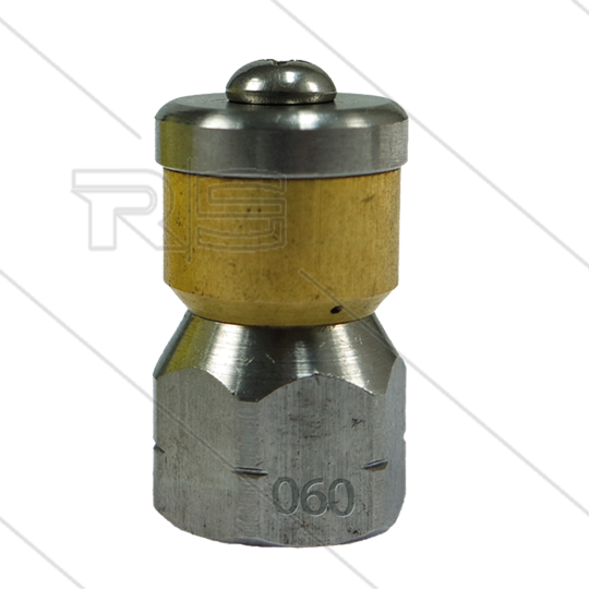 rotierende Kanaldüse - 0.060 - Ø18mm - 1/8&quot; IG