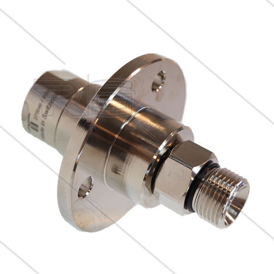 DGF Drehgelenk - dreifach gelagert - Flansch - 3/8&quot; IG x 3/8&quot; AG - 275 Bar - NW6 - 1000 U/min