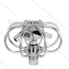 TYR-2s - Rohrreiniger - Ø300mm - Edelstahl - 275 Bar - max 120°C - 2 einstellbare Rotorarme