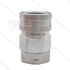 Snap-Tite - Kupplung - mit Ventil - Edelstahl - 138 bar - 3/4&quot; IG