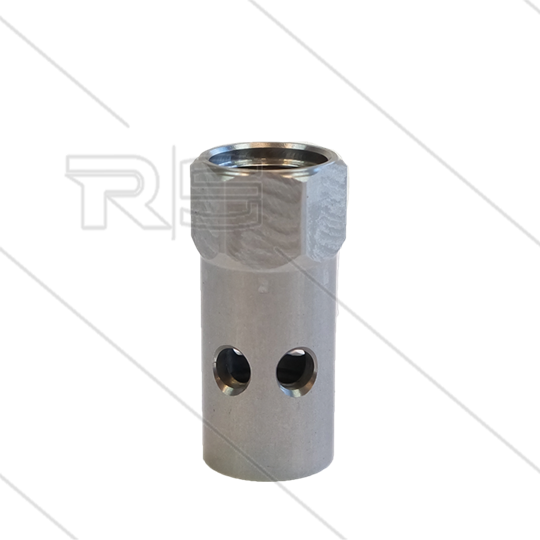 Gehäuse Luftinjektor für RP72 Lanze - 2 x 1/4&quot; IG - VA