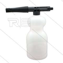 LS3-P - Schaumlanze - vertikaler strahl - mit Flasche 1 Ltr - Düse 110° - 20 bis 60 Bar - 5 bis 9 l/min - 1/4" IG