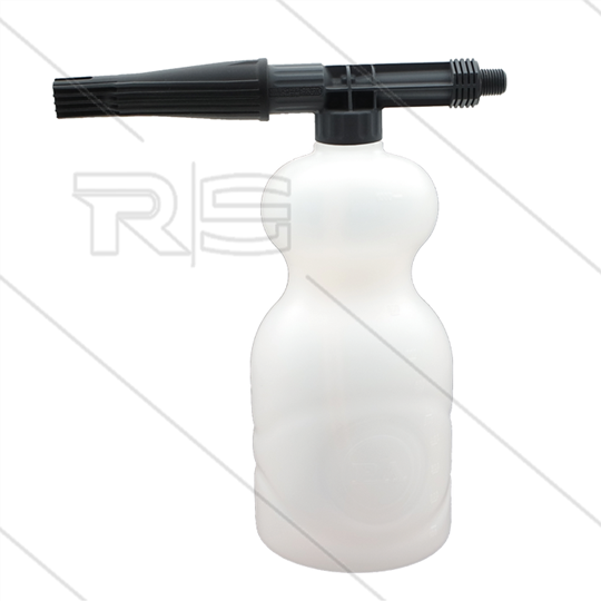 LS3-P - Schaumlanze - vertikaler strahl - mit Flasche 1 Ltr - Düse 110° - 20 bis 60 Bar - 5 bis 9 l/min - 1/4" IG