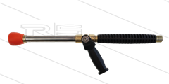 Weitwurflanze - verstellbar - ohne Düse - L=520mm - 250 Bar - 80 l/min - max 60°C - 1/4&quot; AG