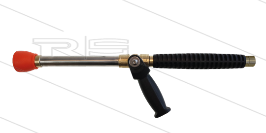Weitwurflanze - verstellbar - ohne Düse - L=520mm - 250 Bar - 80 l/min - max 60°C - 1/4&quot; AG