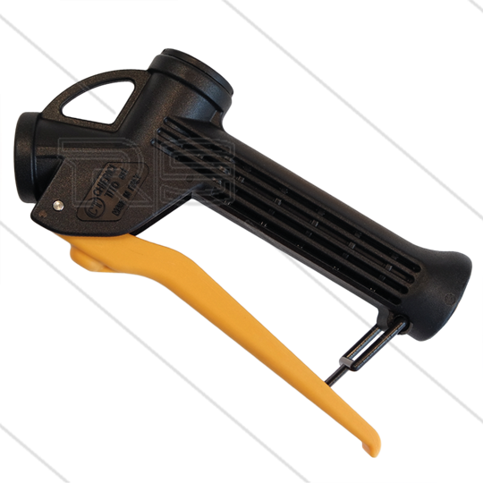 CP12 Chemie-Pistole - gelb - Dichtung: PA6 + Viton - 60 Bar - 70 l/min - max 50°C - 2 x 1/2&quot; IG