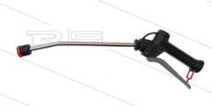 CP12 Chemie-Pistole - 1/2&quot; IG - mit VA Lanze - L=300mm - 25 Bar - 30 l/min - ohne Düse und Filter