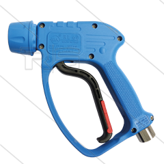 RL60 Edelstahl Pistole - mit Drehgelenk - 60 Bar - 60 l/min - max 100°C - 1/2&quot; IG x ARS178 kupplung