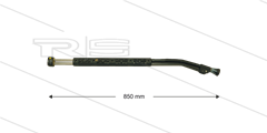 ST85 - flexibele Lanze - L=850mm - Edelstahl - 210 Bar - max 150°C - 2 x 1/4" IG
