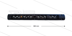 RP9 Satz Isolierhalbschalen für Düsenrohr - L=380mm