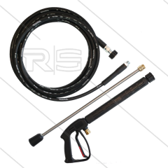 Hobbysatz M22 - Pistole 3/8" IG x M22 HV + Lanze L=500mm mit M22 AG x Düsenschutz 1/4" IG