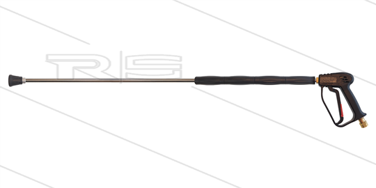 RP28S HD-Pistole mit swivel, RP007 Lanze 1000mm, Düsenschutz schwarz und Düse 40.045 