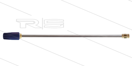 Lanzenverlängerung VA 600mm mit UR25 Rotordüse 055 - 250bar passend zu Kränzle 