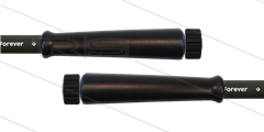 HD-Schlauch schwarz 2SCX-12 - Forever - 10m - 2x M22x1,5 HV - 2x GKS - 400 Bar