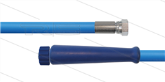 HD-Schlauch blau 2SC-10 - glatt - HyWasher - 20m - 3/8" DKR x M22x1,5 HV konisch - 1x GKS - 400 Bar