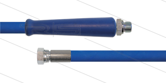 HD-Schlauch blau 2SC-12 - 60m - 1/2&quot; AGR x 1/2&quot; DKR - 1x GKS - 400 Bar
