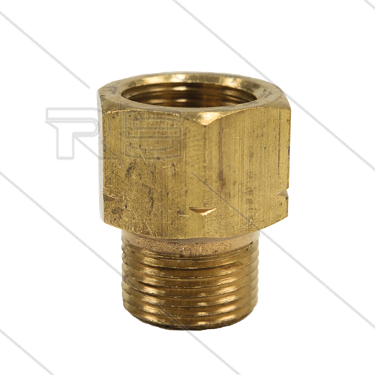 M21x1,5 - Gegennippel - Messing - 250 Bar - Ø14mm - max 160°C - 1/2&quot; IG