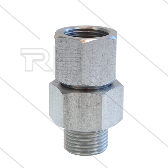 ST310 - Drehgelenk - Edelstahl - 350 Bar - max 90°C - 3/8&quot; IG x 3/8&quot; AG