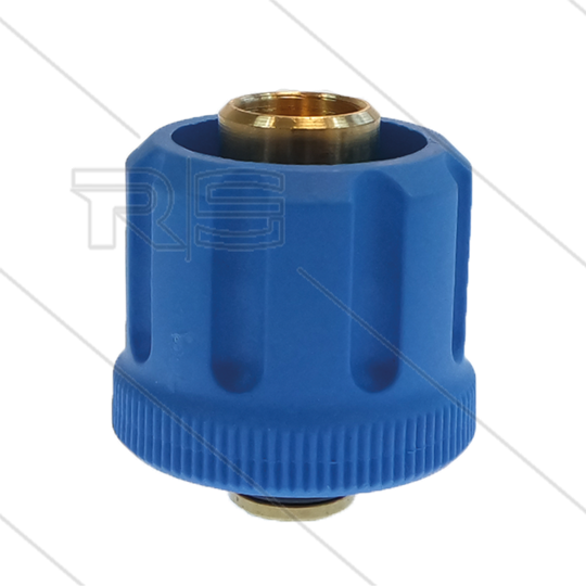AR8 - M24x1,5 -  Handverschraubung - Messing - 350 Bar - Ø14mm - max 160°C - 1/4&quot; IG