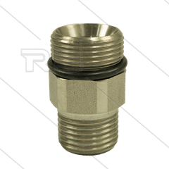 AR9 - M24x1.5 - Gegennippel - 600 Bar - Edelstahl - Ø15mm - max 160°C - 1/2&quot; AG