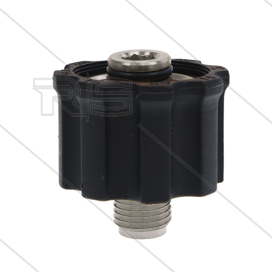 AR5 - M22x1,5 - Handverschraubung - Edelstahl - 250 Bar - Ø14mm - Drehbar unter druck - 1/4&quot; AG