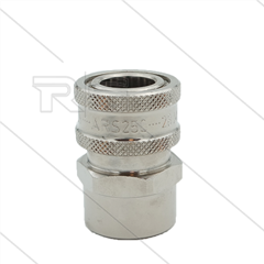 ARS250 - Kupplung - Messing - 250 Bar - max 90°C - 1/2&quot; IG