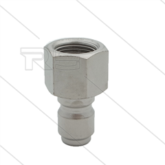 ARS250 - Nippel - Stahl - 250 Bar - Ø14,9mm - max 90°C - 3/8&quot; IG