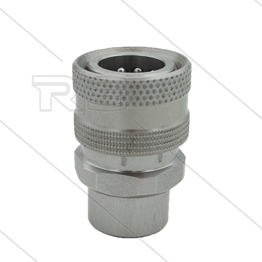RP3100 - Kupplung - Edelstahl - 250 Bar - max 150°C - 1/4&quot; IG