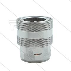 RSS250 - Kupplung - Edelstahl - 250 Bar - Ø19,9mm - max 90°C - passend zu Nilfisk-Alto - 3/8&quot; IG