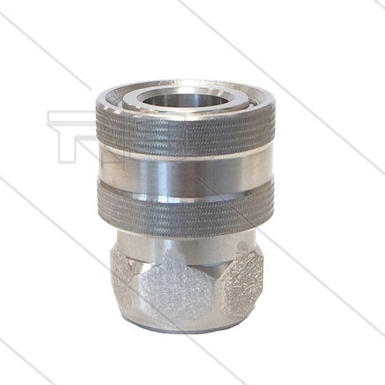 RP-Click - Schnellkupplung (Snap-Tite) - Edelstahl - 250 Bar - Ø12,9mm - max 200°C - 3/8&quot; IG