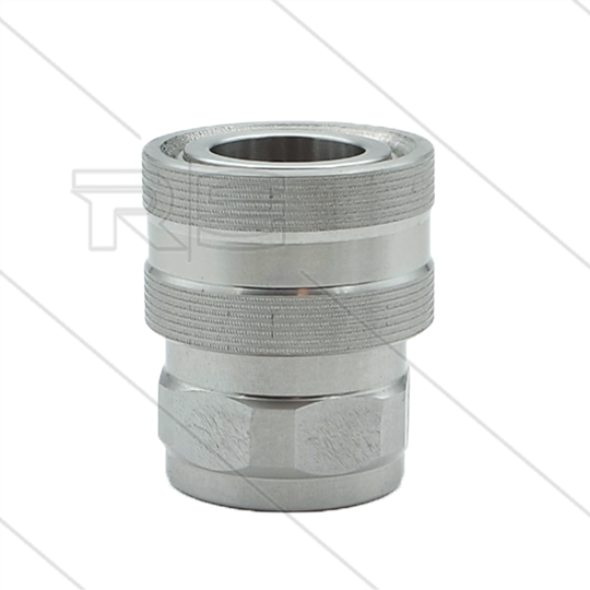 RP-Click - Schnellkupplung (Snap-Tite) - Edelstahl - 250 Bar - Ø15,9mm - max 200°C - 1/2&quot; IG