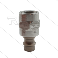 RP-Click - Nippel - Edelstahl (gehärtet) (Snap-Tite) - 250 Bar - Ø12,9mm - max 200°C - 3/8&quot; IG