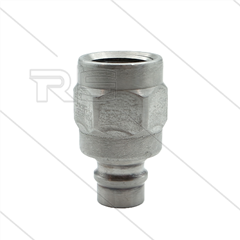 RP-Click - Nippel - Edelstahl (gehärtet) (Snap-Tite) - 250 Bar - Ø15,9mm - max 200°C - 1/2&quot; IG