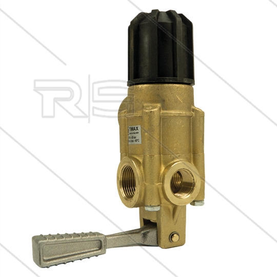 TIMAX Druckregelventil - 60 Bar - 200 l/min - max 60°C - Eingang: 3/4&quot; IG - Ausgang: 1/2&quot; IG