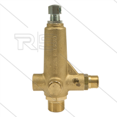 K5.1 - Druckregelventil - 200 Bar - 11 bis 16 l/min - max 60°C - Eingang: 3/8&quot; IG - Ausgang: 1/2&quot; AG