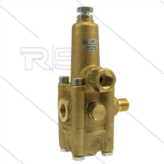 K7.3 Druckregelventil - 200 Bar - 25 bis 41 l/min - max 60°C - Ein: 3/8&quot; IG - Aus: 3/8&quot; AG
