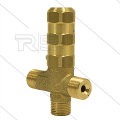 HXM Druckregelventil - 130 Bar - 5 bis 5 l/min - max 60°C - Eingang: 3/8&quot; AG - Ausgang: 3/8&quot; AG
