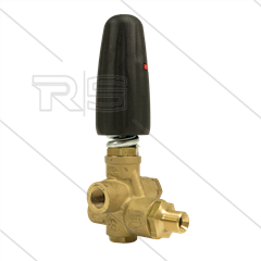 H284 Druckregelventil - 280 Bar - 8 bis 41 l/min - max 90°C - Eingang: 3/8&quot; IG - Ausgang: 3/8&quot; AG