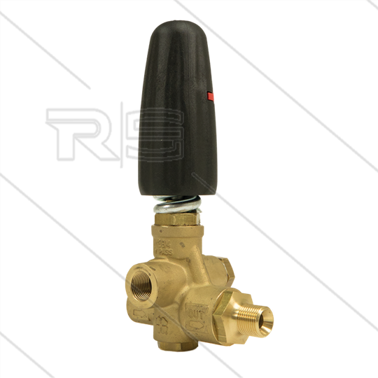 H284 Druckregelventil - 280 Bar - 8 bis 41 l/min - max 90°C - Eingang: 3/8&quot; IG - Ausgang: 3/8&quot; AG